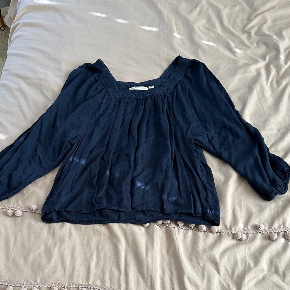 H&M Navy Blue Women's Blouse